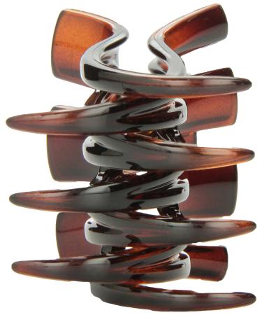 Caravan Triple Xxx Large Hair Claw Will Hold Any Amount Of Hair And Not Give Way In Tortoise Shell  unisex BROWN 1 Count (Pack of 1)