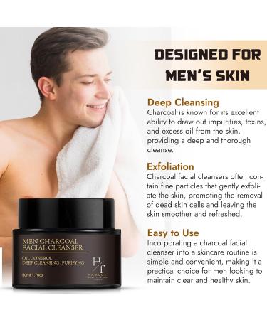 Best Cream Moisturizer for Dry Skin | Charcoal Cleaning & Anti-Aging Balm Set - Exfoliant Kit for Rejuvenating Face Care - Buy Online on GoSupps.com