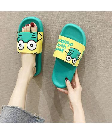 Weikeya Non-Slip Shower Shoes - Breathable PVC Summer House Shoes with Great Damping Effect for Beach - EU Size 36/37 Green - Buy Online on GoSupps.com