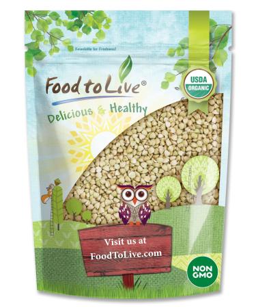 Organic Buckwheat Groats, 5 Pounds - Hulled, Non-GMO, Kosher, Raw, Vegan, Sirtfood, Bulk 5 Pound (Pack of 1)
