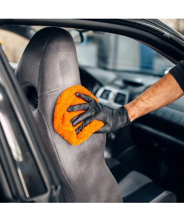 Schneider Black Vinyl Exam Gloves  4 mil  Disposable Latex-Free Plastic Gloves for Medical  Cooking & Cleaning  100-ct Box Large (Pack of 100) 100 - Buy Online on GoSupps.com