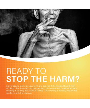 Aroamas Nicotine Patch - Step 3 (7mg) - 24 Hour Stop Smoking Aid - Buy Online on GoSupps.com
