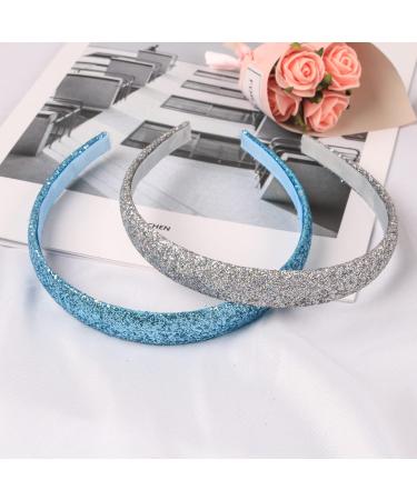 12 Colors Sparkle Headbands for Girls - WANYU LIFE Glitter No-Slip Hairbands - Buy Online on GoSupps.com
