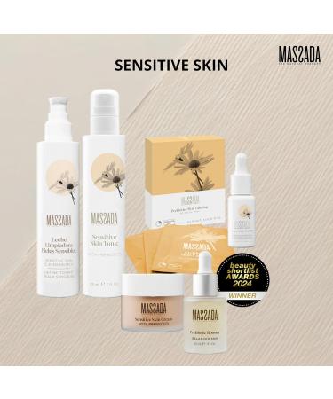 Massada Prebiotic Facial Serum for women Anti-aging Hydrating & Age-Defying Serum | Vegan Hyaluronic Acid Marine Prebiotics & Vegetal Osmolite | Soothes & Rebalances Skin 1.0 fl. Oz - Buy Online on GoSupps.com