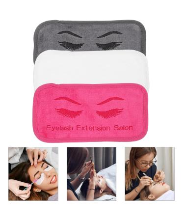 Beavorty 3pcs Eyelash Tool Set | Dark Pink Forehead Pads & Holders for Eyelash Extensions | International Shipping Available - Buy Online on GoSupps.com