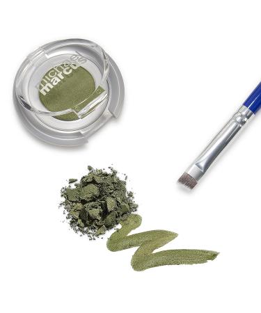 Michael Marcus Cake Eyeliner & Brush Set - Water Activated Dry Pressed Eyeliner with Professional Brush - Long-Lasting, Vibrant Color, Smudge Resistant - Cruelty Free, Paraben Free (Fantasia) - Buy Online on GoSupps.com