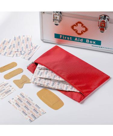 200 Assorted Flexible Fabric Adhesive Bandages with Storage Bag for First Aid - Buy Online on GoSupps.com
