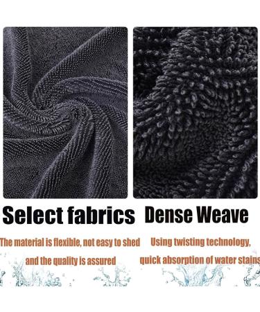 Shiny Bath XXL Drying Towel Shiny Wipes Shower Cleaning Cloths Magicwipe Bathroom Drying Cloths Shiny Wipes for Bathroom Car Home Office Cleaning (6PCS 12x16IN) 12x16IN 6pcs - Buy Online on GoSupps.com