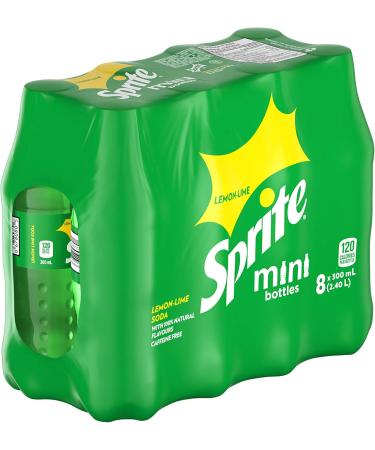 Sprite 300mL Mini Bottles Pack of 8 - Buy Online on GoSupps.com