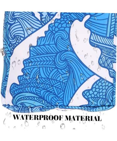 Doitool 2 Pack Cosmetic Bag & Menstrual Pillow Bag - Portable Zipper Wallet for Periods Tampons & Feminine Products - Perfect Travel Accessory - Buy Online on GoSupps.com