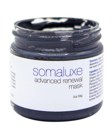 Somaluxe Advanced Clay Mask with Collagen Peptides - 2 oz | Premium Skincare for All Skin Types - International Shipping Available - Buy Online on GoSupps.com