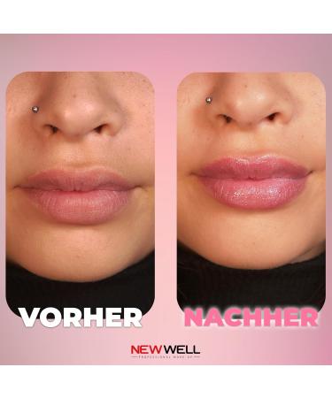 Newwell Shiny Lip Gloss - 24-Hour Moisturizing Vegan Formula for Full-Looking Lips - Pink - 01 Pink - Buy Online on GoSupps.com