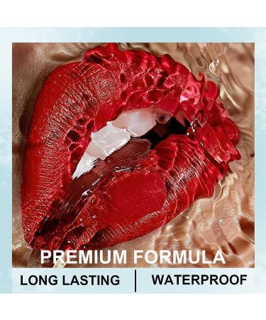 5 Colors Lip Stain Set with Long Lasting Peel Off Formula and Lip Oil - Transferproof Matte Finish Lip Makeup Kit for Women - 0.67 oz Set A - Buy Online on GoSupps.com