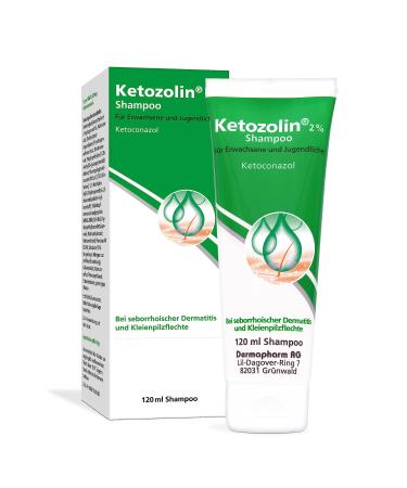 DERMAPHARM AG Arzneimittel Germany KETOZOLIN 2% Shampoo 120 ml 120 ml (1 pack)