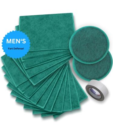 Men s Flatulence Pads - Ultimate Odor & Noise Relief | Charcoal Gas Absorbers | Flatulence Underwear for Men | Effective Gas Relief Aid - Buy Online on GoSupps.com