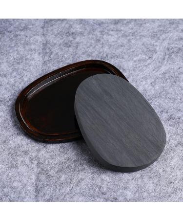 Megrez 5 Inch Duan Inkstone with Cover - Calligraphy & Painting Inkwell for Practicing - Buy Online on GoSupps.com