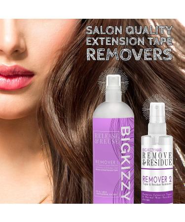 Big Kizzy Hair Extension Remover 1 + Remover 2 Bundle - Fastest & Easiest Tape In Adhesive Removal - Buy Online on GoSupps.com