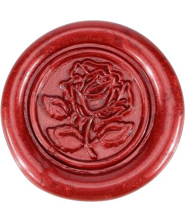 Yoption 12 Pcs Metallic Red Sealing Wax Sticks with Wicks for Wax Seal Stamp - Buy Online on GoSupps.com