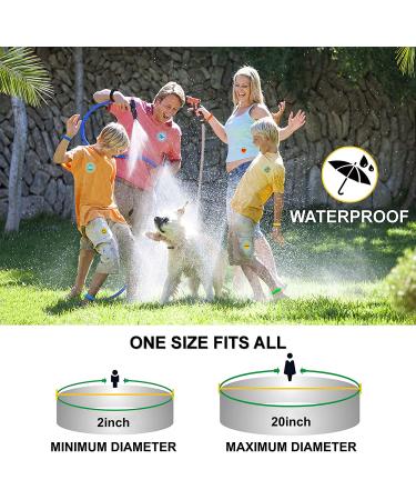48 Pack Mosquito Repellent Bracelets for Kids & Adults | Individually Wrapped Bands with 24 Repellent Stickers - Indoor & Outdoor Protection - Buy Online on GoSupps.com