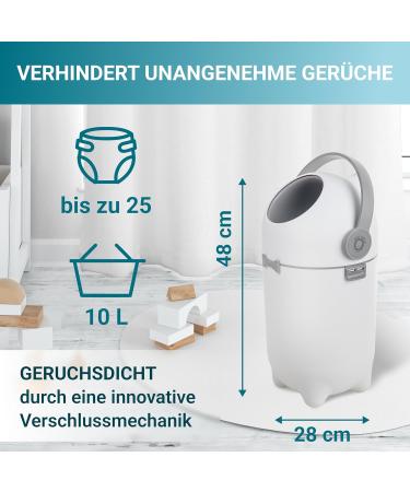 Buy Baby Circle Diaper - Anti-Smell System Odorless & Cost-Saving | Perfect Gift for New Parents | Essential Baby Gear - International Shipping Available - Buy Online on GoSupps.com