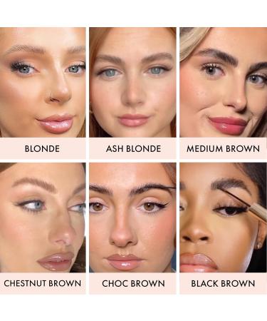 Buy ICONIC LONDON Brow Tint and Texture | Vegan Cruelty-Free Brow Gel for Blonde | International Shipping - Buy Online on GoSupps.com