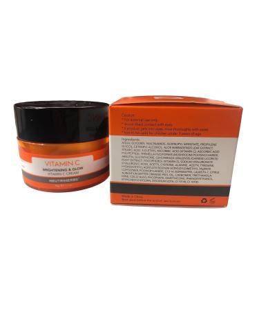 Neutriherbs Vitamin C Face Cream - Day & Night Moisturizer for Soft Smooth Skin | 1.7oz #1 Vitamin C Cream - Buy Online on GoSupps.com