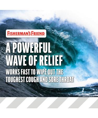 Fisherman's Friend Original Extra Strong Cough Lozenges (20 Drops x 8 Packs) 10mg Natural Menthol Cooling Relief from Sore Throat Persistent Cough & Everyday Irritation Vegan & Gluten-Free Brown - Buy Online on GoSupps.com