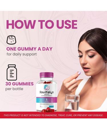 (3 Pack) Revitalyn Gummies - Revitalyn Apple Cider Vinegar Daily Formula for Skin Health RevitalynAppleCider Gummy Premium Support Healthy All Natural Advanced Formula 90 Gummies - Buy Online on GoSupps.com