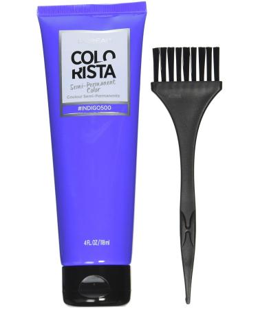 L'Oreal Paris Colorista Semi-Permanent Hair Color #Indigo - Perfect for Light Blonde & Bleached Hair - International Shipping Available - Buy Online on GoSupps.com
