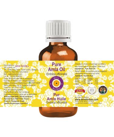 Buy Deve Herbes Pure Amla Oil 15ml - 100% Pure Emblica Officinalis for Hair & Skin | International Shipping - Buy Online on GoSupps.com