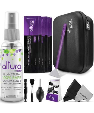Altura Photo Professional Full Frame Sensor Cleaning Kit - Camera Cleaning Kit for FF DSLR & Mirrorless Cameras - w/Sensor Cleaning Swabs & Case, Works as Camera Lens Cleaning Kit, Sensor Cleaner - Buy Online on GoSupps.com