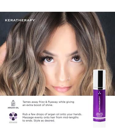 KERATHERAPY Keratin Infused Volumizing Styling Foam 6 fl. oz. - Nourishing Hair Mousse with Sunflower, Linseed, and Olive Oils - Buy Online on GoSupps.com
