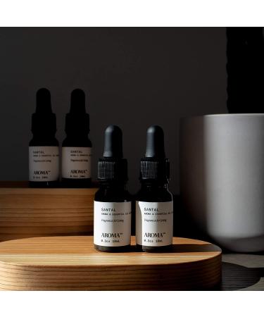 AromaTech Santal Aroma Oil Scent Diffuser - 10ml (0.3 fl oz) - Pack of 1 - Buy Online on GoSupps.com