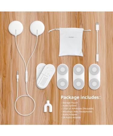 Buy Mosalog Pregnancy Headphones - Baby Belly Music Speaker for Womb | Perfect Pregnancy Gifts - Buy Online on GoSupps.com