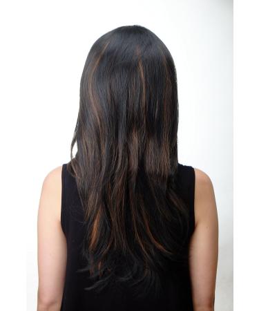 WIG ME UP ZL172-2H30 Long Straight Voluminous Dark Brown Rust Brown Streaked Ladies Wig - International Shipping Available - Buy Online on GoSupps.com