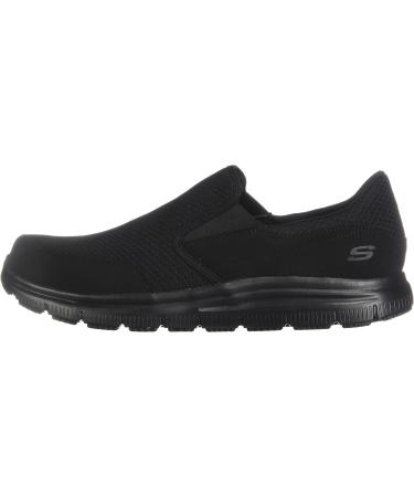 Skechers Men's Flex Advantage Sr Mcallen-m 15 Black - Comfortable Slip-resistant Work Shoe - Buy Online on GoSupps.com