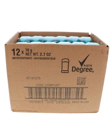 Degree Cool Comfort Original Protection Antiperspirant Stick 2.7 oz - Pack of 12 - Buy Online on GoSupps.com