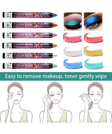 Shadow Pen Eyeshadow Highlighter Lying And Pen Pen 2 Eye 1 Silkworm Lip Pen In Eyeshadow Neon Makeup (F One Size) 1 count (Pack of 1) F - Buy Online on GoSupps.com