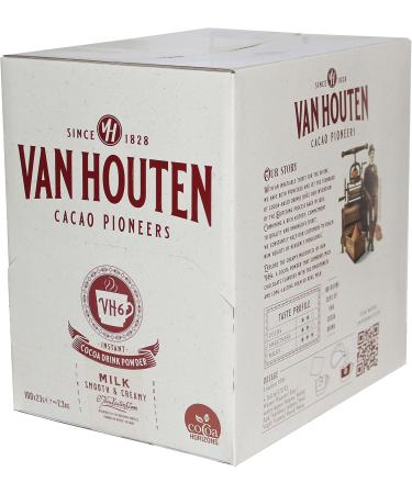 V.HOUTEN 03014 Box of 100 Chocolate Pods - Buy Online on GoSupps.com