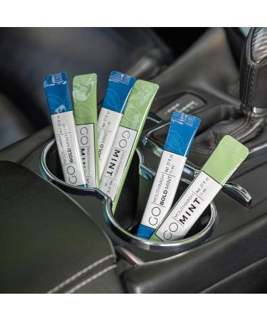 BOLD Mint GO Travel Size Mouthwash Packets BOLD Mint Individual Mini Mouthwash for Fresh Breath - Smart Packet Design to reduce travel bottle waste -BOLD Mint Flavored Portable Travel Mouthwash Bulk - Buy Online on GoSupps.com