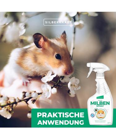Silver Power Mite Spray for Hamsters | 500 ml - Powerful & Reliable Mite Protection for Rodents - Buy Online on GoSupps.com