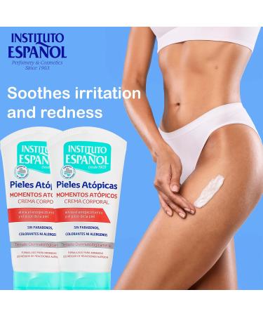 Instituto Espa ol Body Cream | Atopic Moisturizing Cream for Eczema Irritation | Multi-purpose Scented Moisturizing Cream for Body Hands 300 ml - Buy Online on GoSupps.com