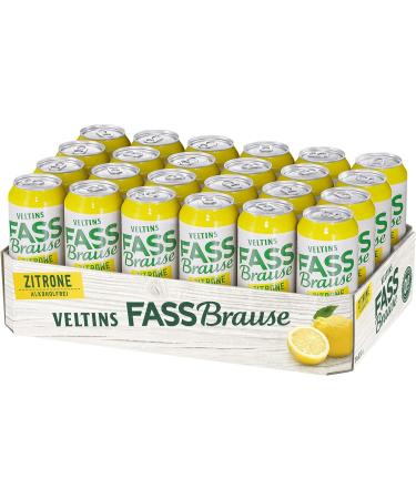 Buy VELTINS Fassbrause Lemon Alcohol-Free | DISPOSABLE 24x0.5L Cans - International Shipping Available! - Buy Online on GoSupps.com