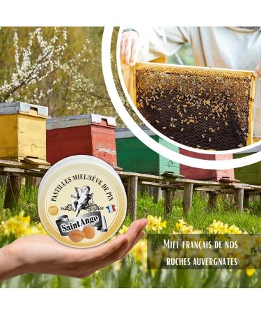 Set of 5 Boxes | Sant'Angelo Lozenges | Honey Flavour Pine Sap | Traditional Sweets 100% French - Buy Online on GoSupps.com