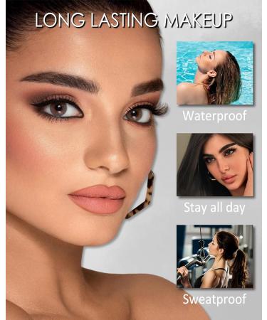  Lestpola 12 Pcs Matte Black Silky Soft Eyeliner Pencil with Sharpener Waterproof Long Lasting Multi-purpose Vegan Intense Eyeliner Intense Black for Women C - Buy Online on GoSupps.com