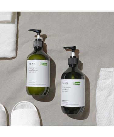 THEPURE Triple Barrier Derma Calming Body Lotion 500ml - Fragrance-Free Vegan Moisturizer for Kids to Adults with Shea Butter & Panthenol - Hydrating Dry Skin Formula - Buy Online on GoSupps.com