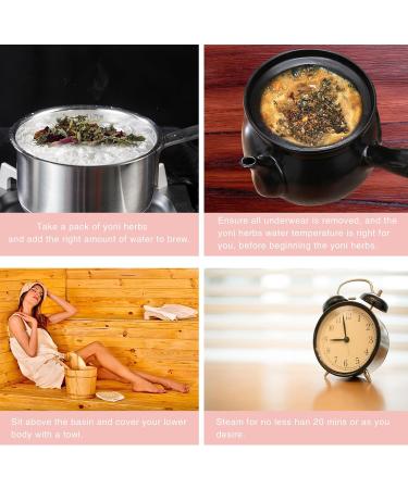 Organic Yoni Herbs for Women Cleansing - Vaginal Ph Balance & Rejuvenation - 100% Natural V Steam Herbs - 3.17oz - Buy Online on GoSupps.com