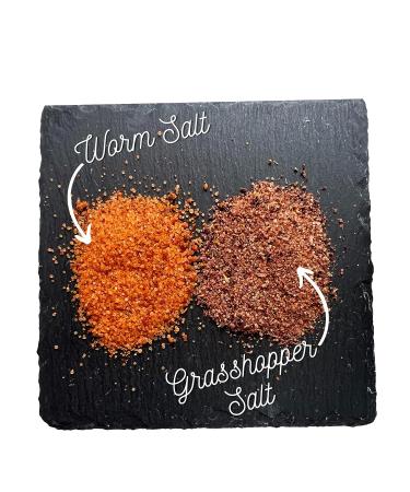 Sal de Gusano & Sal de Chapulin Pack - Don Catrin Mezcal Salts & Oaxacan Seasonings (1 of Each) - Buy Online on GoSupps.com
