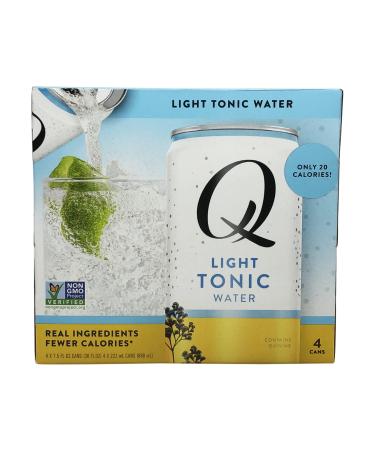 Q Tonic Water Tonic Light 4Pk, 30 Fl oz