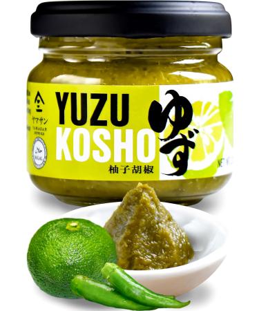 YAMASAN KYOTO UJI YAMASAN KYOTO UJI Yuzu Kosho - Yuzu Citrus & Green Pepper Paste - Japanese Spices and Seasonings (90g)